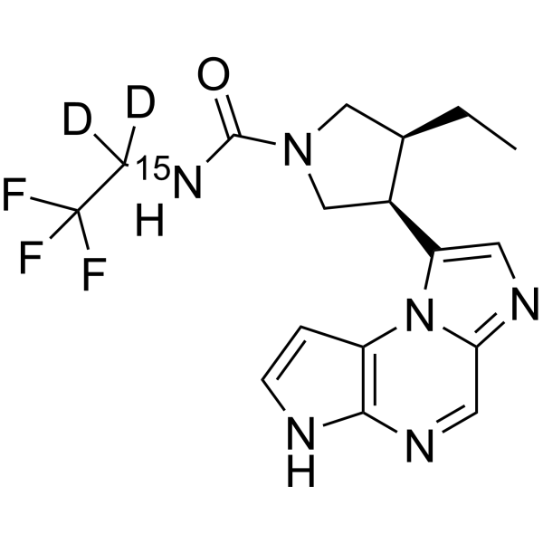 Upadacitinib-15N,d2 (ABT-494-15N,d2)